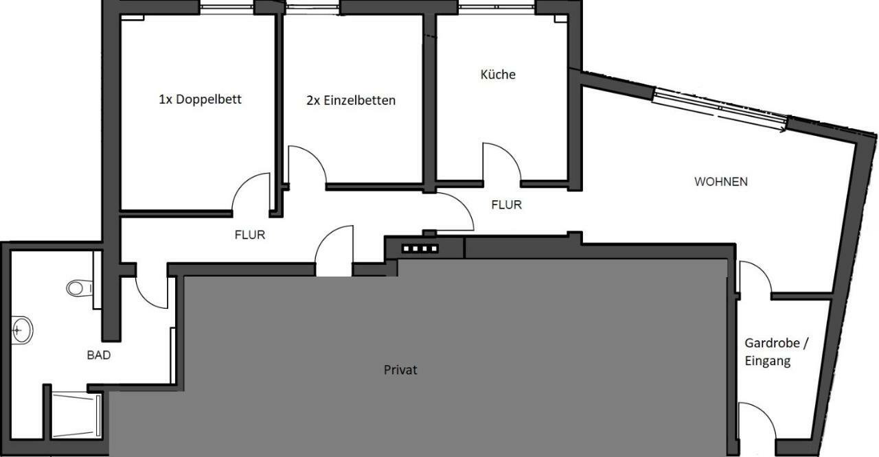 Alte Tankstelle Διαμέρισμα Strassenhaus Εξωτερικό φωτογραφία
